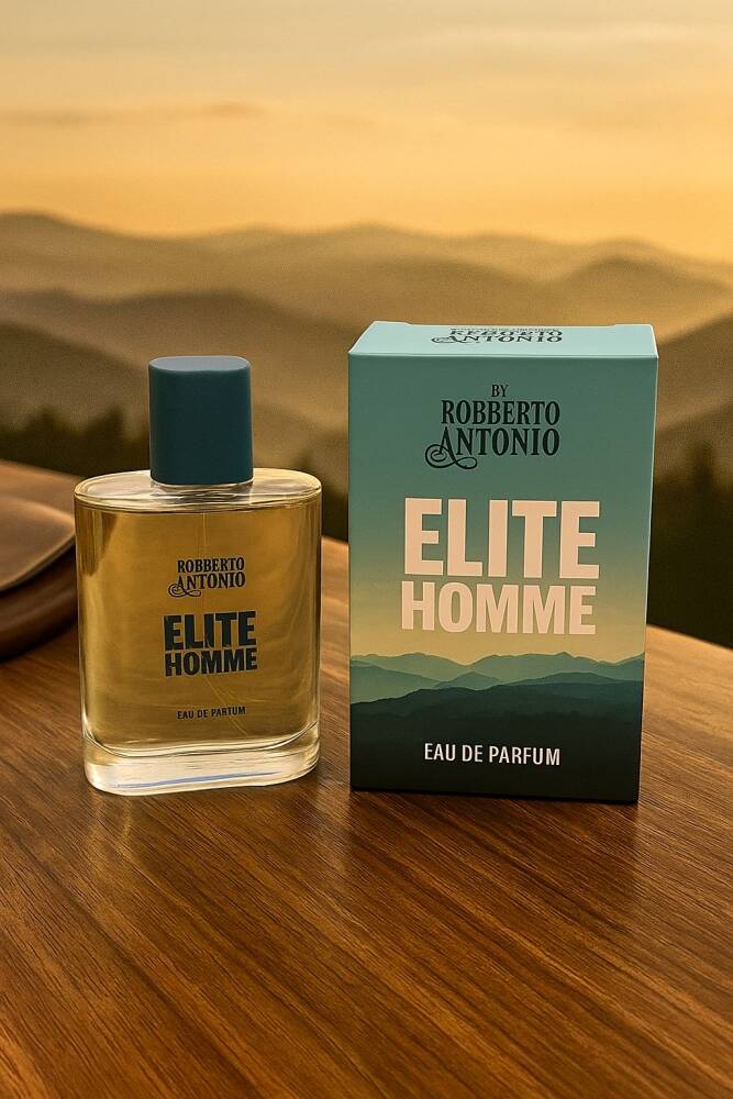 Roberto Antonio Men Elite EDP 100 ml – Karizmatik, Şık ve Kalıcı Erkek Parfüm – Odunsu & Baharatlı