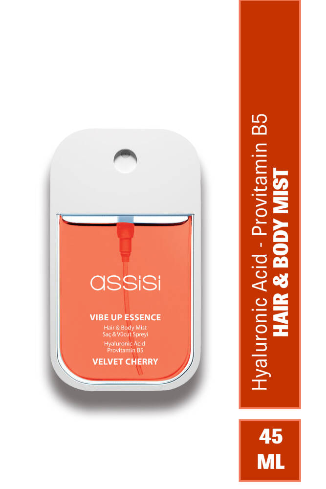 Cherry Blossom Hyaluronik Asit & Provitamin B5 Saç ve Vücut Spreyi 45 ml – Kiraz & Vanilya Kokulu