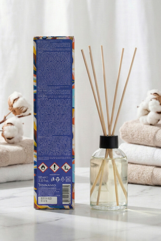 Colyen Linen Pause Çubuklu Oda Kokusu – Dekoratif Cam Şişe ve Bambu Çubuklarla Şık Tasarım