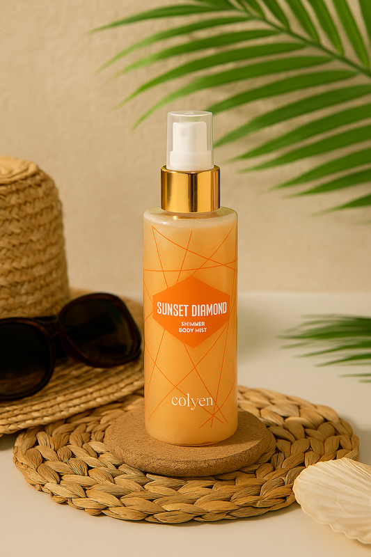 Colyen Sunset Diamond Işıltılı Vücut Spreyi 150 ml