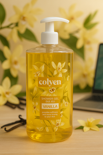 Colyen Vanilya Aromalı Duş Jeli 1000 ml
