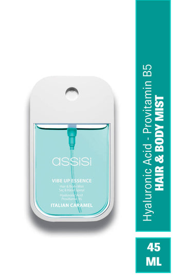 Italian Caramel Hyaluronik Asit & Provitamin B5 Saç ve Vücut Spreyi 45 ml Karamel & Vanilya Kokulu